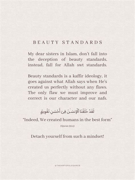 Beauty Standards in Islam: Exploring Aesthetic and Ethical Guidelines