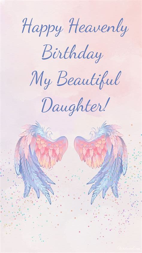 Happy Birthday Cards And Images For Daughter In Heaven