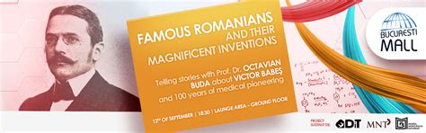 Famous Romanians Victor Babes București Mall Ilovebucurestimall