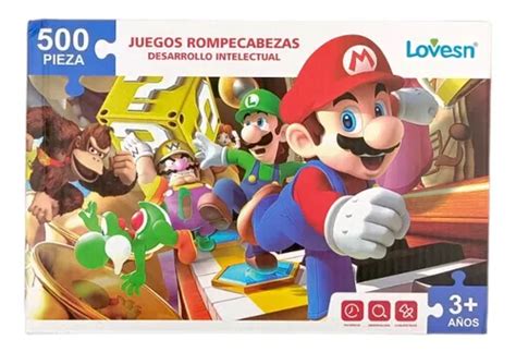 Rompecabezas Mario Bros Piezas Env O Inmediato Env O Gratis