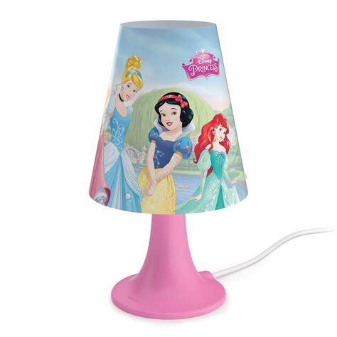 Philips 71795 28 16 Lámpara de mesa infantil DISNEY PRINCESS LED 2 3W