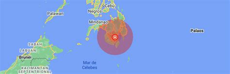 Un terremoto de magnitud 6 0 sacude la sureña isla filipina de Mindanao