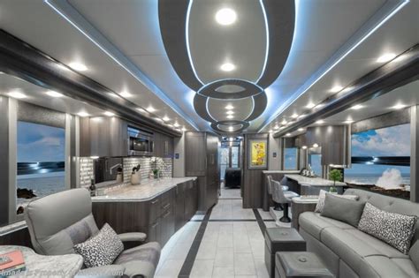 2020 Prevost H3 45™ Emperor Sauna Suite By Foretravel 45ess Prevost Luxury Motorhomes