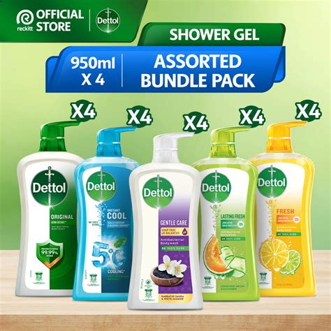 Dettol Antibacterial Shower Gel Body Wash Ml X Shopee Malaysia