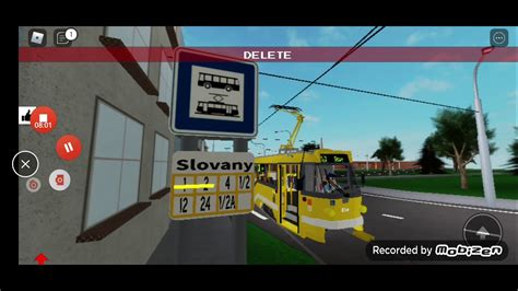 ROBLOX TRAM DRIWING TATRA T3 Depot Slovany YouTube