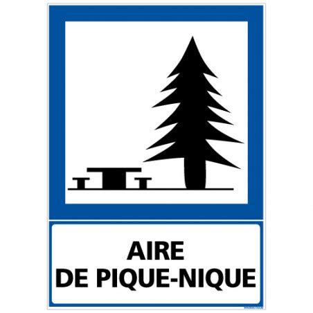 Panneau Information Aire De Pique Nique F