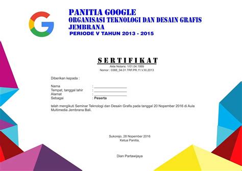 Contoh Cv Dengan Sertifikat