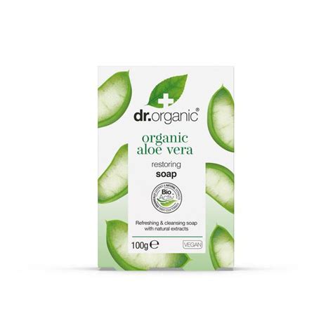 Dr Organic Aloe Vera Soap Ocado