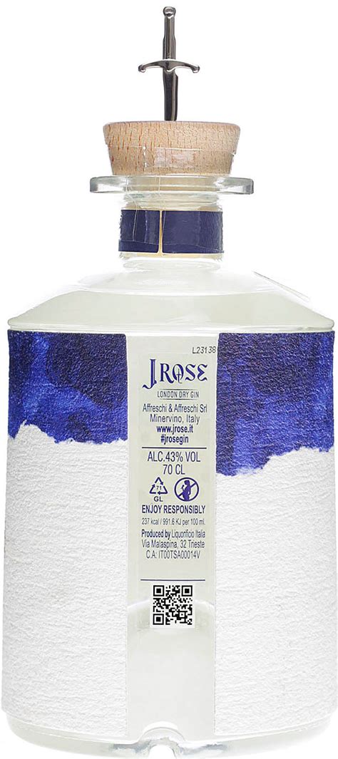 J Rose London Dry Gin 0 7 Liter 43 Vol Im Shop JR03