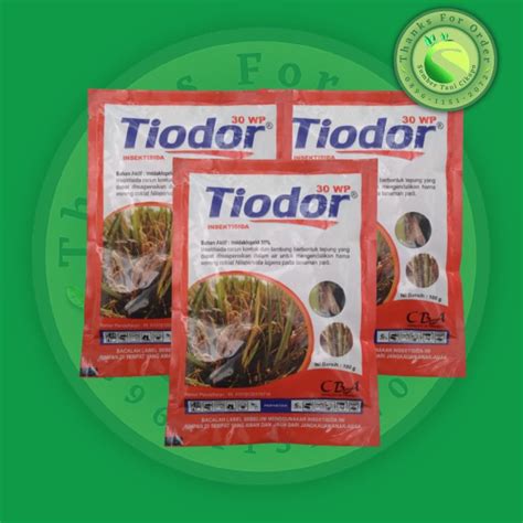 INSEKTISIDA TIODOR 30 WP 100 GRAM PEBASMI HAMA WERENG COKLAT BAHAN