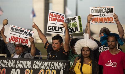 Ind Genas Protestam Contra Marco Temporal Em Diferentes Estados