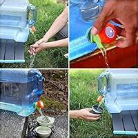 Coldshine L Camping Hiking Water Bucket Water Container With Tap Food