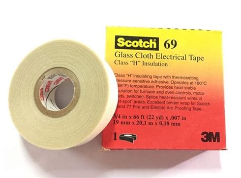 Cinta Fibra De Vidrio Para Alta Temperatura Scotch M Industria