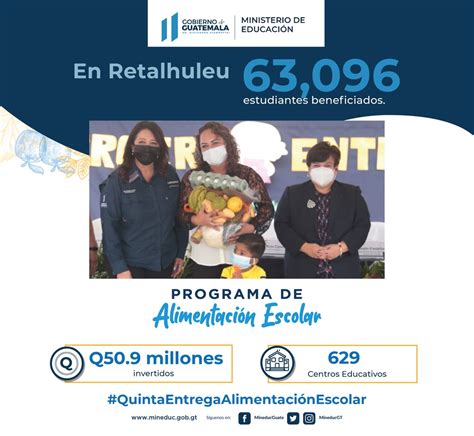 Mineduc Guatemala On Twitter Quintaentregaalimentaci Nescolar En El