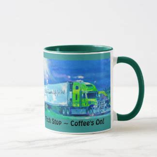 Truck Stop Coffee & Travel Mugs | Zazzle