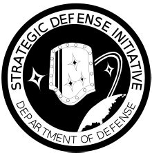 This is the logo for the Strategic Defense Initiative (SDI)