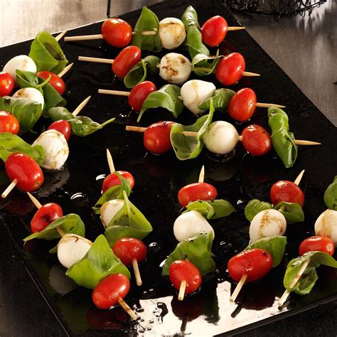 Caprese Salad Kabobs Recipe Taste Of Home