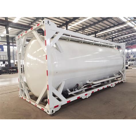 China Manufacturer Ft Dry Powder Transport Bulk Cement Iso Tank