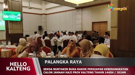 Sekda Nuryakin Buka Rakor Persiapan Keberangkatan Calon Jamaah Haji