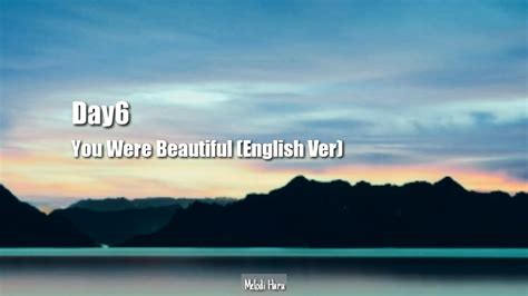 Day You Were Beautiful English Ver Indo Lyrics Youtube