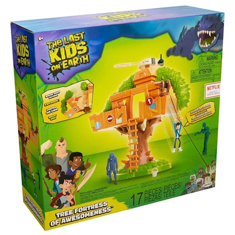 The Last Kids On Earth Tree House Of Awesomeness Playset Includes