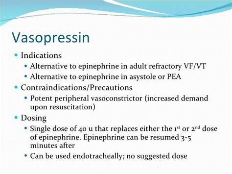 Acls Medications