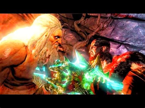 God Of War 3 Remastered Kratos Killing Zeus HD 60FPS 1080p YouTube