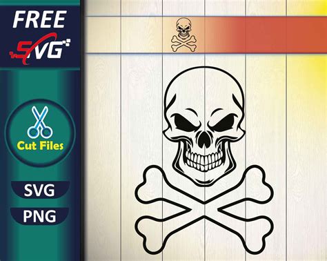 Skull And Crossbones Svg Free Free Svg Skull And Crossbones Crossbones