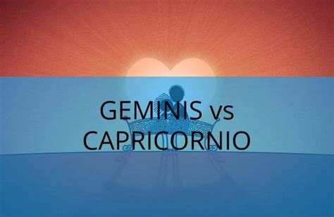 Hombre Capricornio Mujer Géminis Compatibilidad De Signos