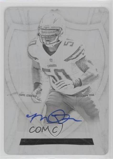 2013 Topps Supreme Rookie Autographs Printing Plate Black SRA MT