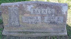 Thomas Benton Barnes 1875 1954 Mémorial Find a Grave