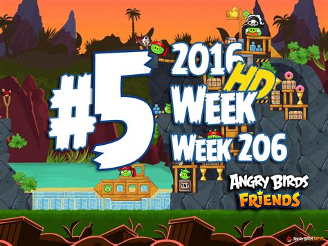 Angry Birds Friends Pirate Tournament Level Week Walkthrough