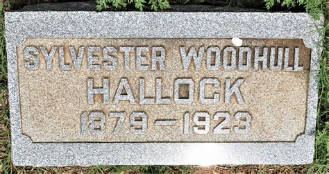 Sylvester Woodhull Hallock 1879 1923 Find A Grave Memorial