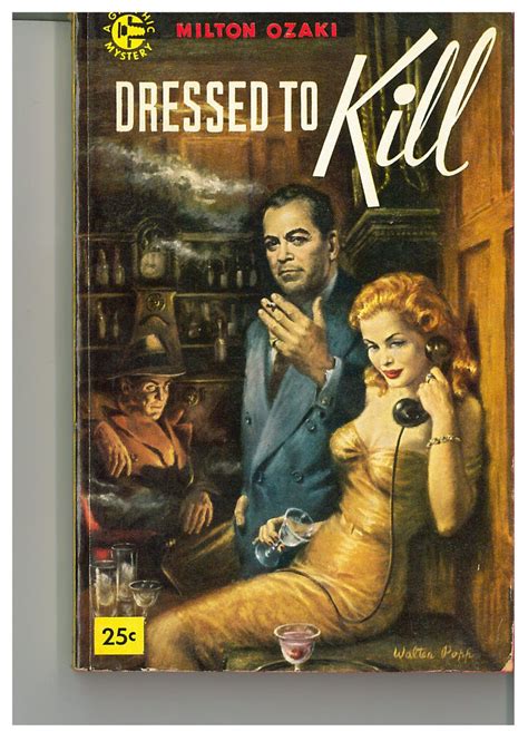 Dressed To Kill Art Print • Pulp Fiction Coffee House And Robbie Rare Books