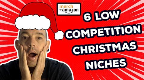 Low Competition Christmas Niches For Merch By Amazon Plus My