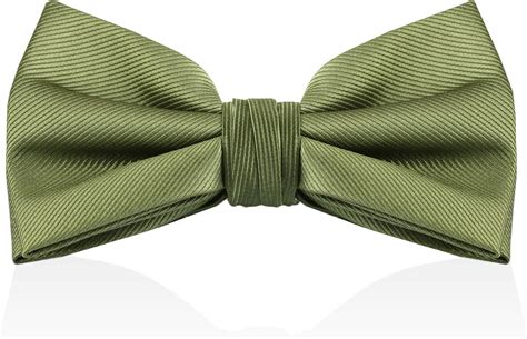 Sage Green Bow Ties For Men Mens Woven Pre Tied Bowties For Men