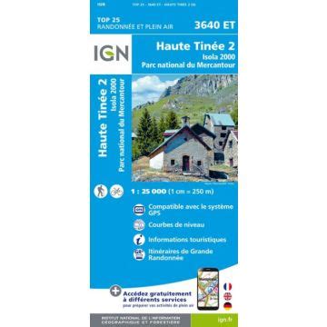 IGN Carte 3640 ET Haute Tinée 2 1 25 000 freytag berndt