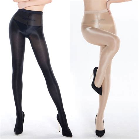 Plus Size 200lbs 70d High Quality Super Shiny Glossy Pantyhose