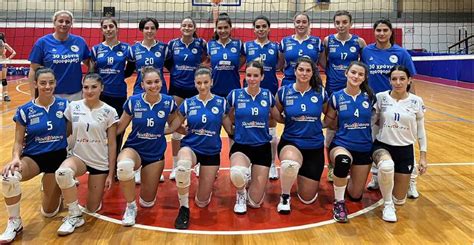 PAK Halandriou kadrolar Volleybox Kadın