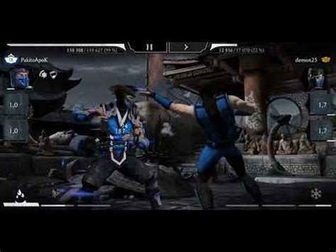 Mortal Kombat Sub Zeros VS Sub Zeros YouTube