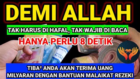 Demi Allah Anda Pasti Akan Kaya Mendadak Baca X Mendadak Kaya Jam