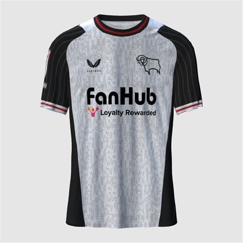 Derby County X Castore Home Kit FIFA Kit Creator Showcase