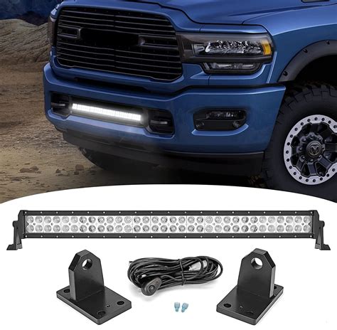 Buy WeiSen 32 Straight LED Light Bar Hidden Bumper Tow Hook Ing