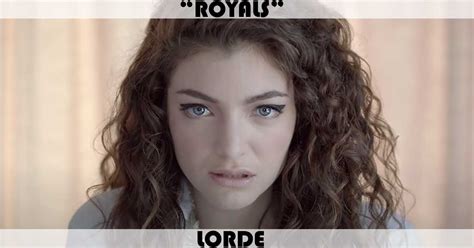 "Royals" Song by Lorde | Music Charts Archive