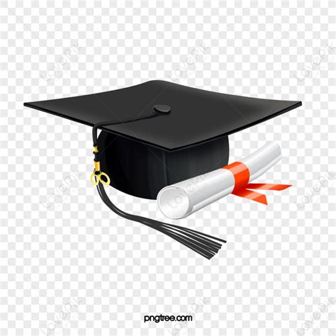 Topi Graduasi Darjah Gelap Kartun Foto Akademik Clipart Kartun Gambar Unduh Gratis Imej