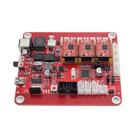 Buy RATTMMOTOR GRBL 1 1 Red Control Board 3 Axis USB Port CNC GRBL