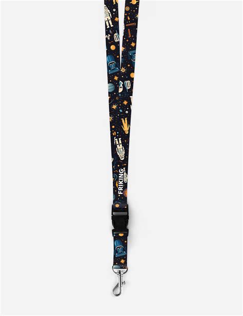 Lanyard Galaxy Original Accesorio Friki Único Frikinges