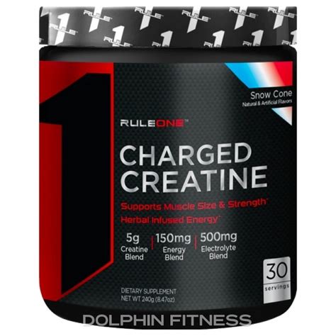 Rule1 Charged Creatine 30 Servings