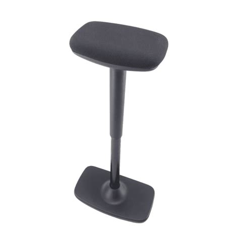 lean stool black frame wave office