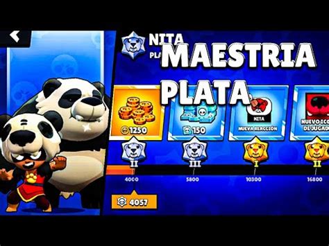 Plata Numero Con Nita Brawl Stars A Por La Maestria Youtube